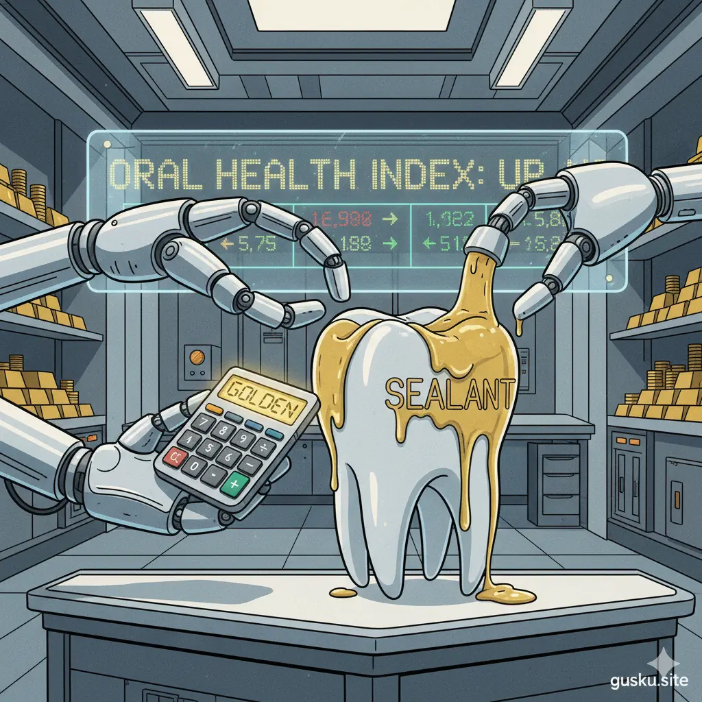 Satirical take on the financial importance of pediatric dental health and preventative care.